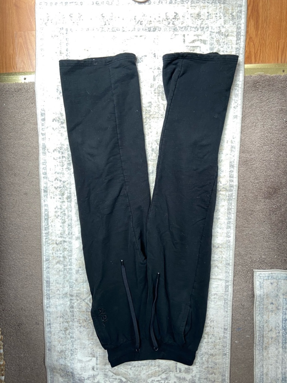 Black Drawstring Lounge Pants